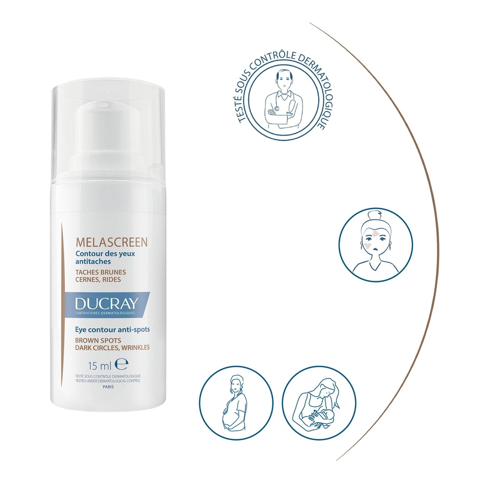 Ducray Melascreen Contour des yeux Anti-tâchesbrunes 15ml Contour des yeux