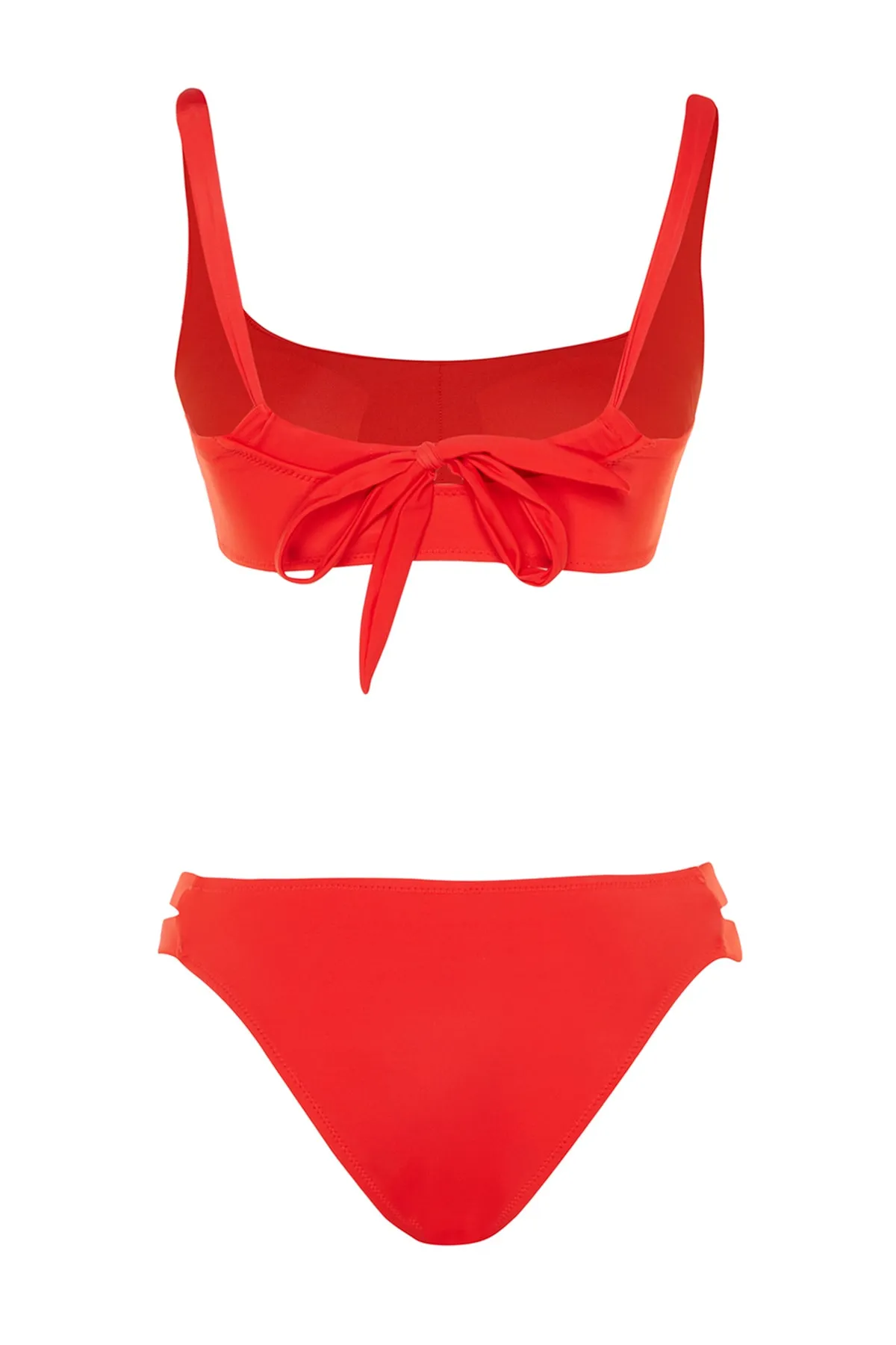 Trendyol Collection  Bikini-Set - Rot - Unifarben