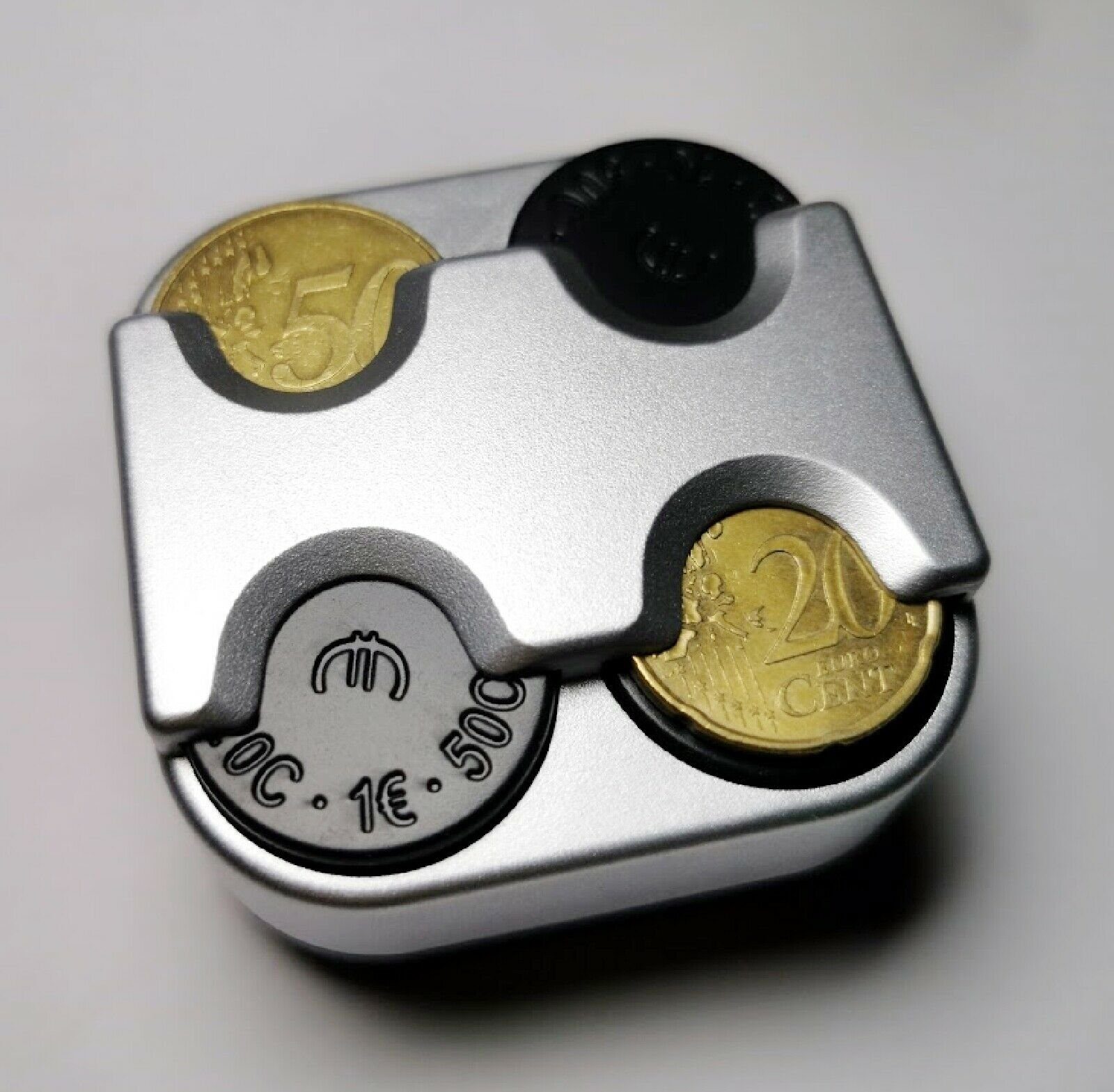 HR Autocomfort Münzetui Euro Münzbox Münzen Münz Box Münzdose Halter mit Halterung