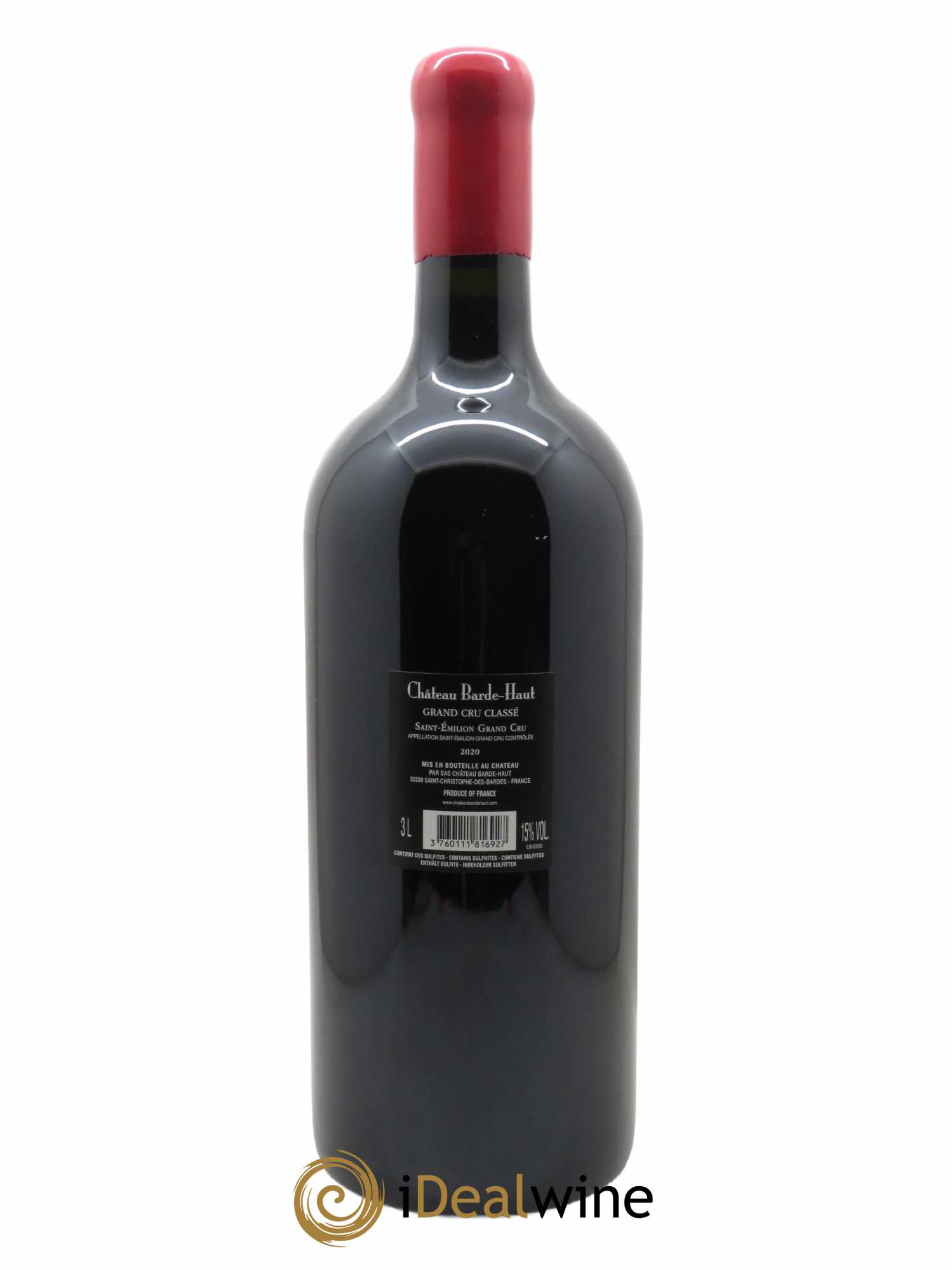 Château Barde Haut Grand Cru Classé  2020 - Lot de 1 Double-magnum