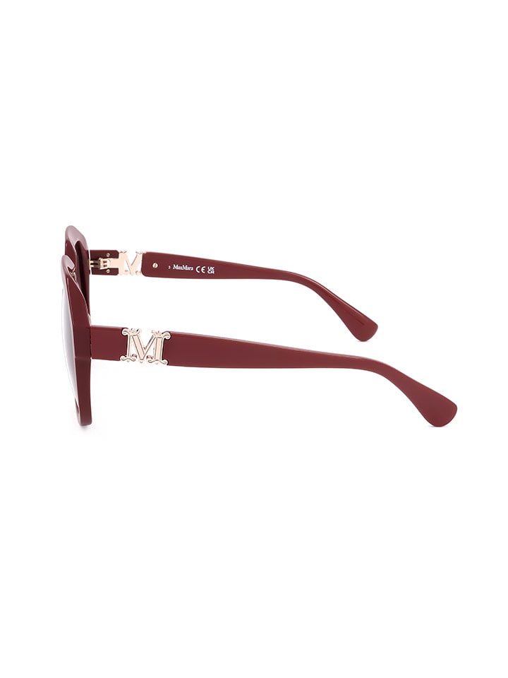 MaxMara Damen-Sonnenbrille in Bordeaux/ Braun günstig kaufen 57