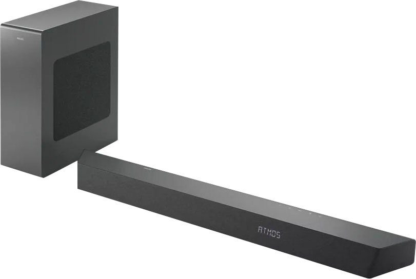 Philips TAB8507/10 3.1 Soundbar (Bluetooth, WLAN, 300 W, mit kabellosem Subwoofer)