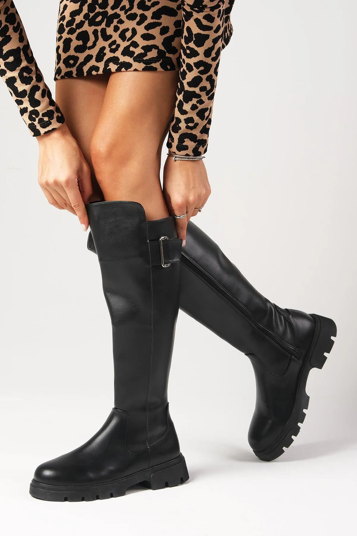Mio Gusto  Stiefel - Schwarz - Blockabsatz