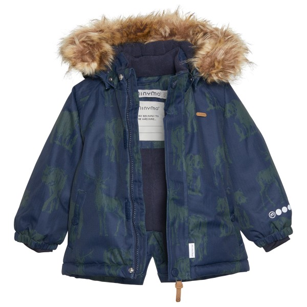 Minymo - Toddler's Snow Jacket AOP - Winterjacke