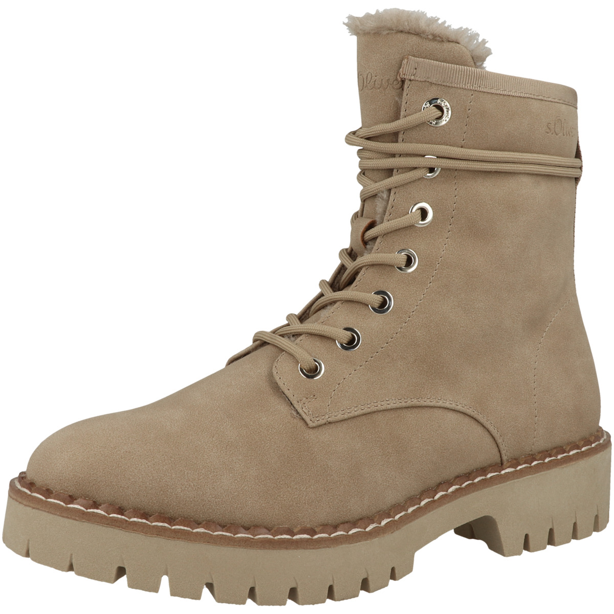 s.Oliver 5-26213-41 Schnürboots hellbraun