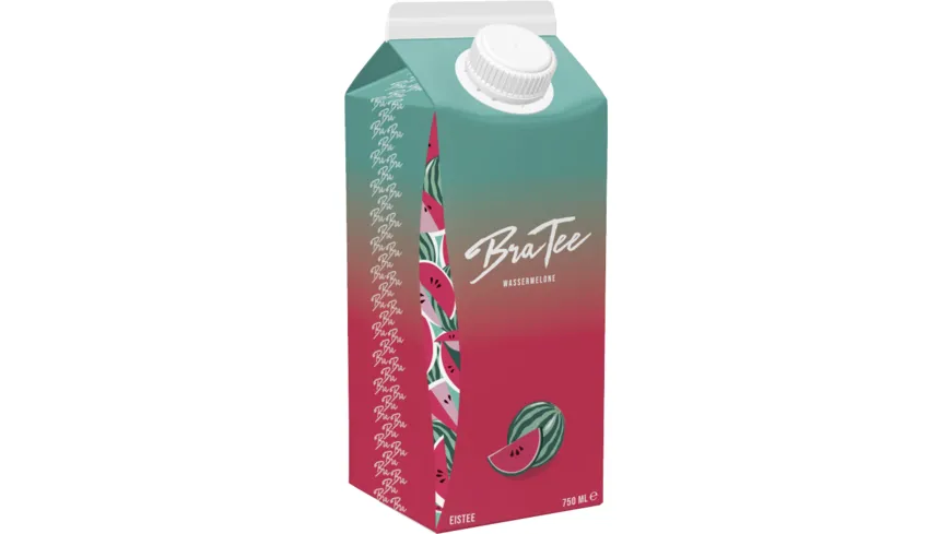 BraTee Eistee Wassermelone 750 ml
