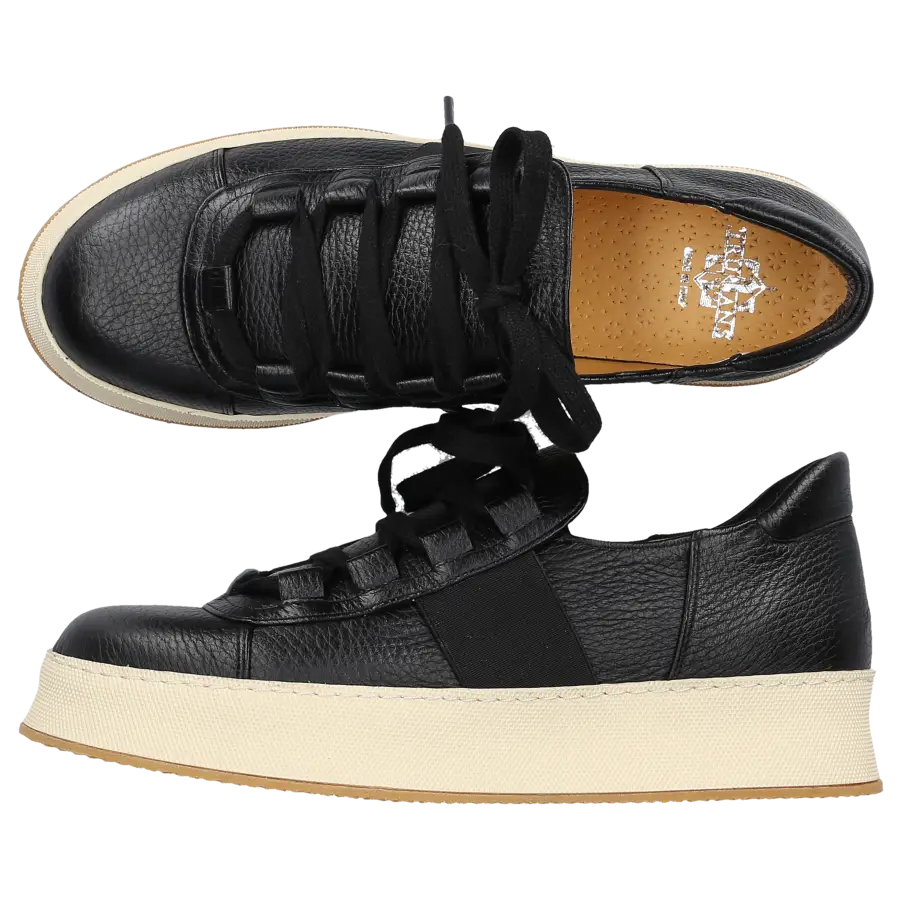 Truman's - Sneaker low 9750 Kalbsleder - schwarz