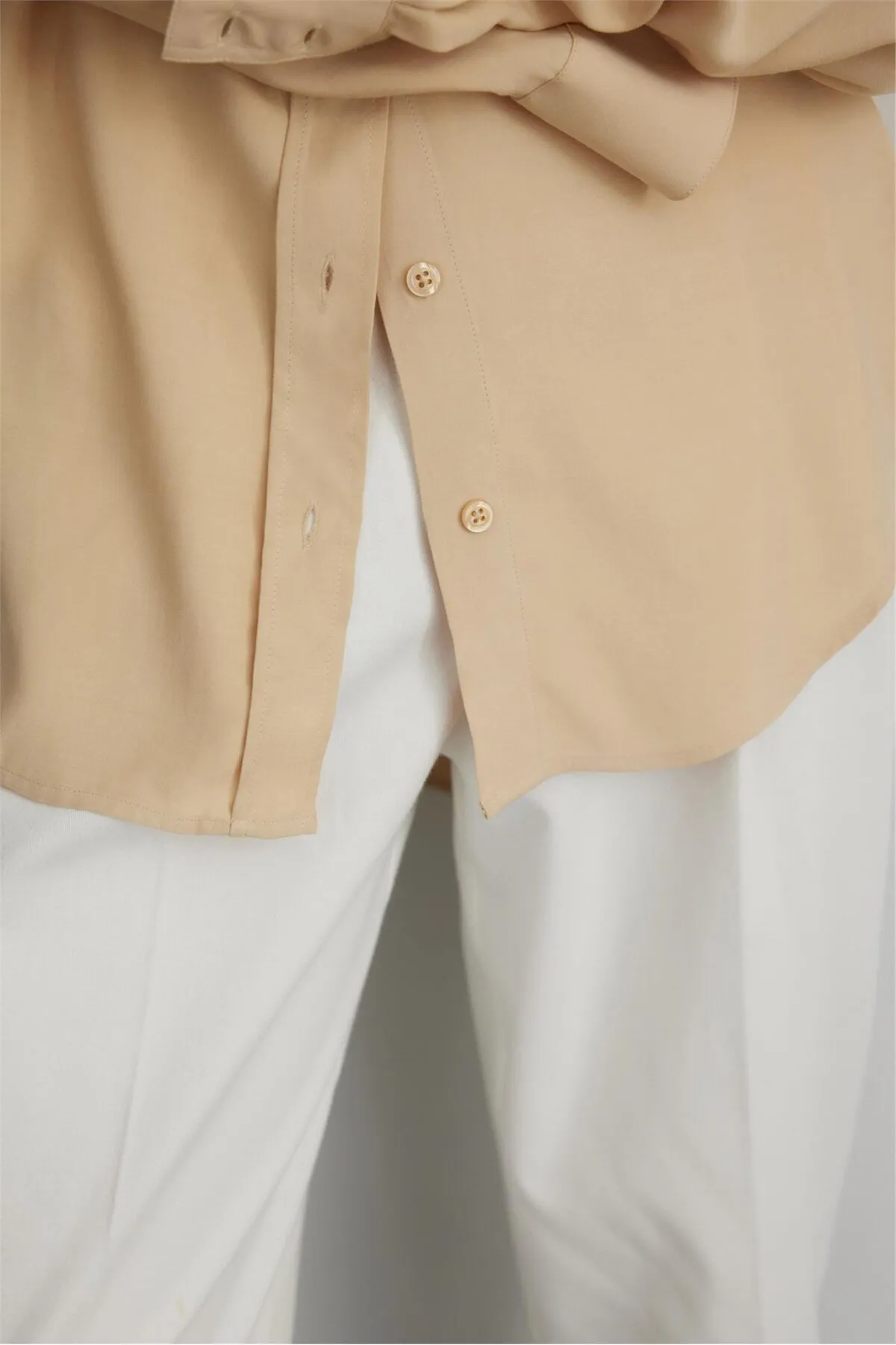 Suud Collection  Hemd - Braun - Oversized