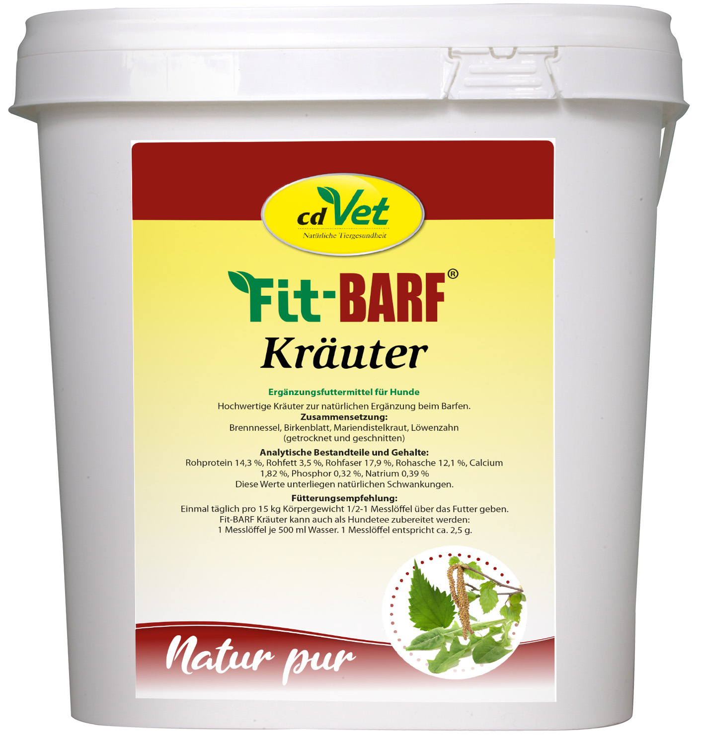Fit-BARF Ergänzungsfutter & Aufzucht Fit-BARF Kräuter 600 g