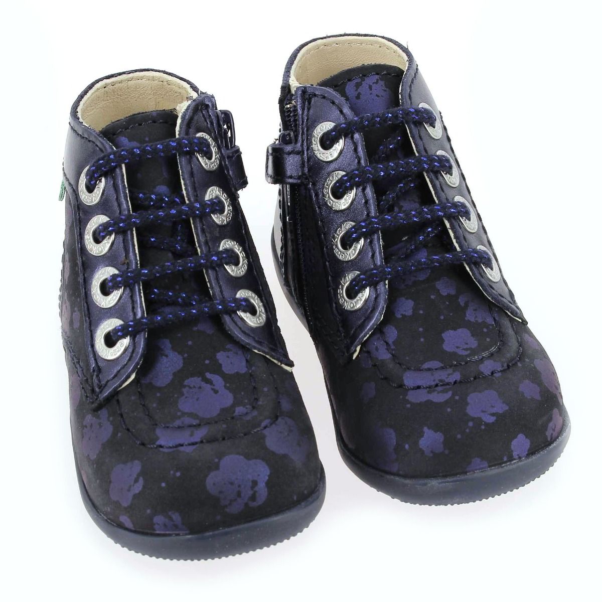 Kickers  BONZIP-2 FLOWER - Marine