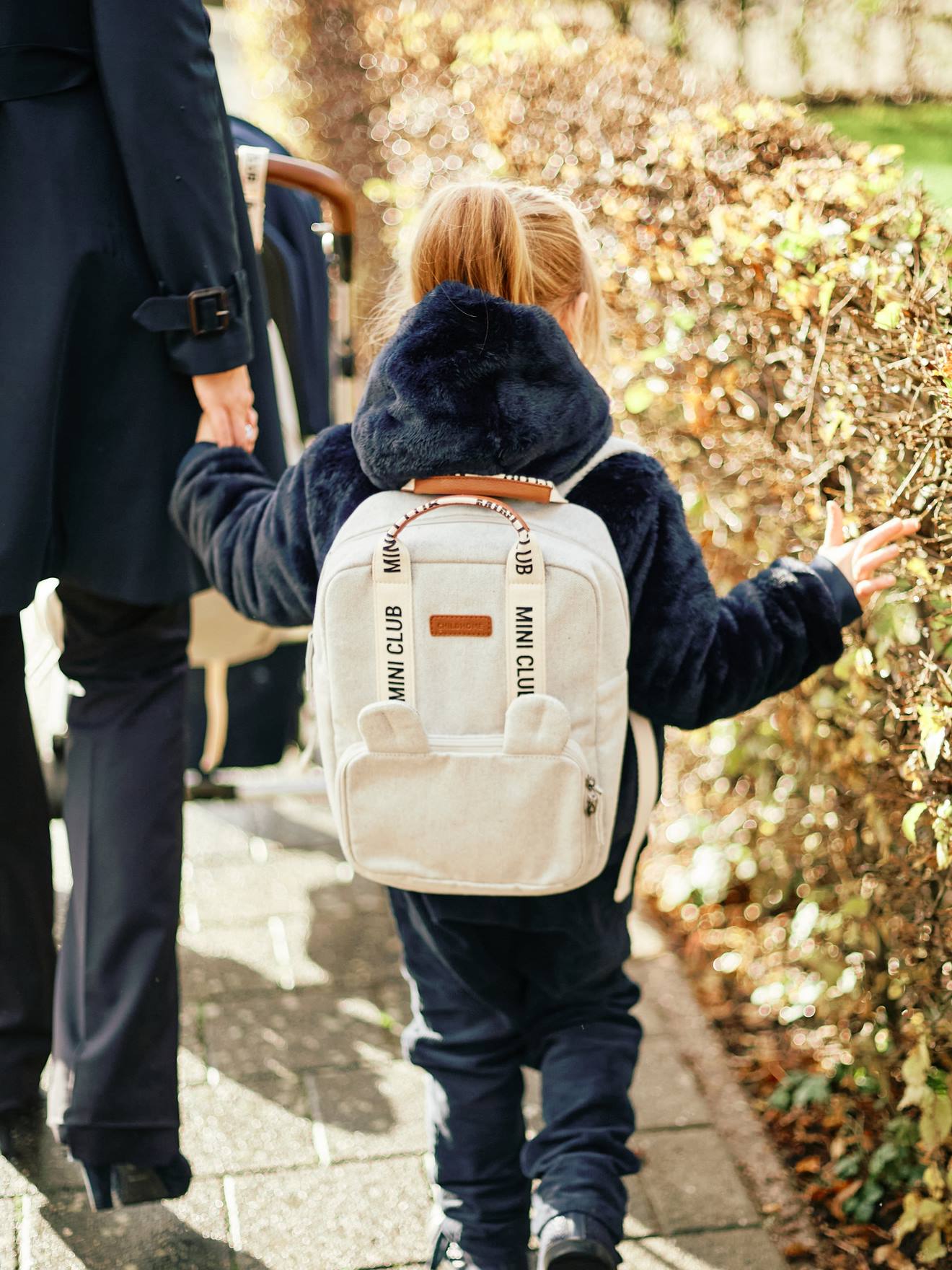 Childhome Kindergarten-Rucksack Mini Club CHILDHOME - weiß