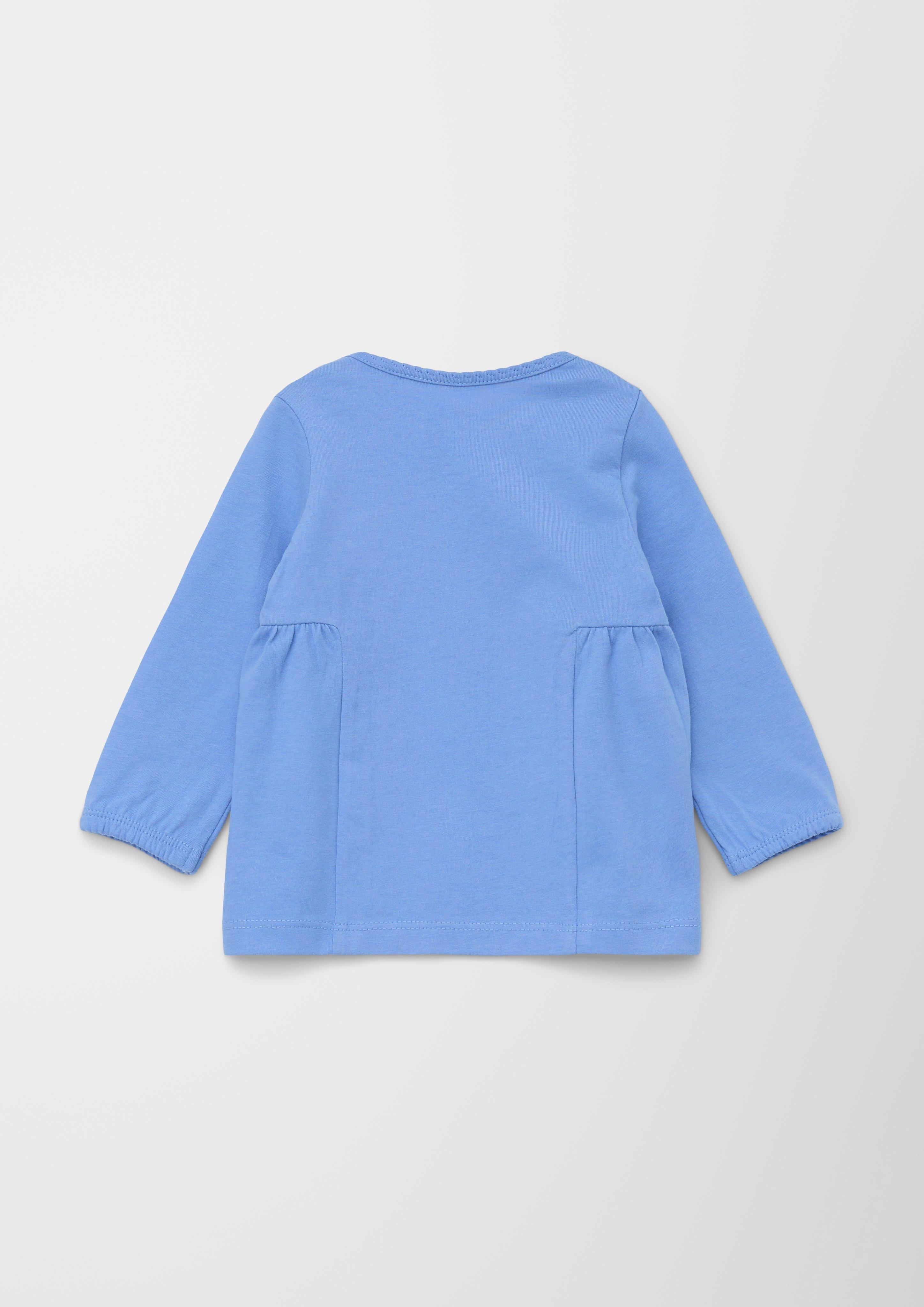 Longsleeve mit Mausezahnkante  2128757-5362