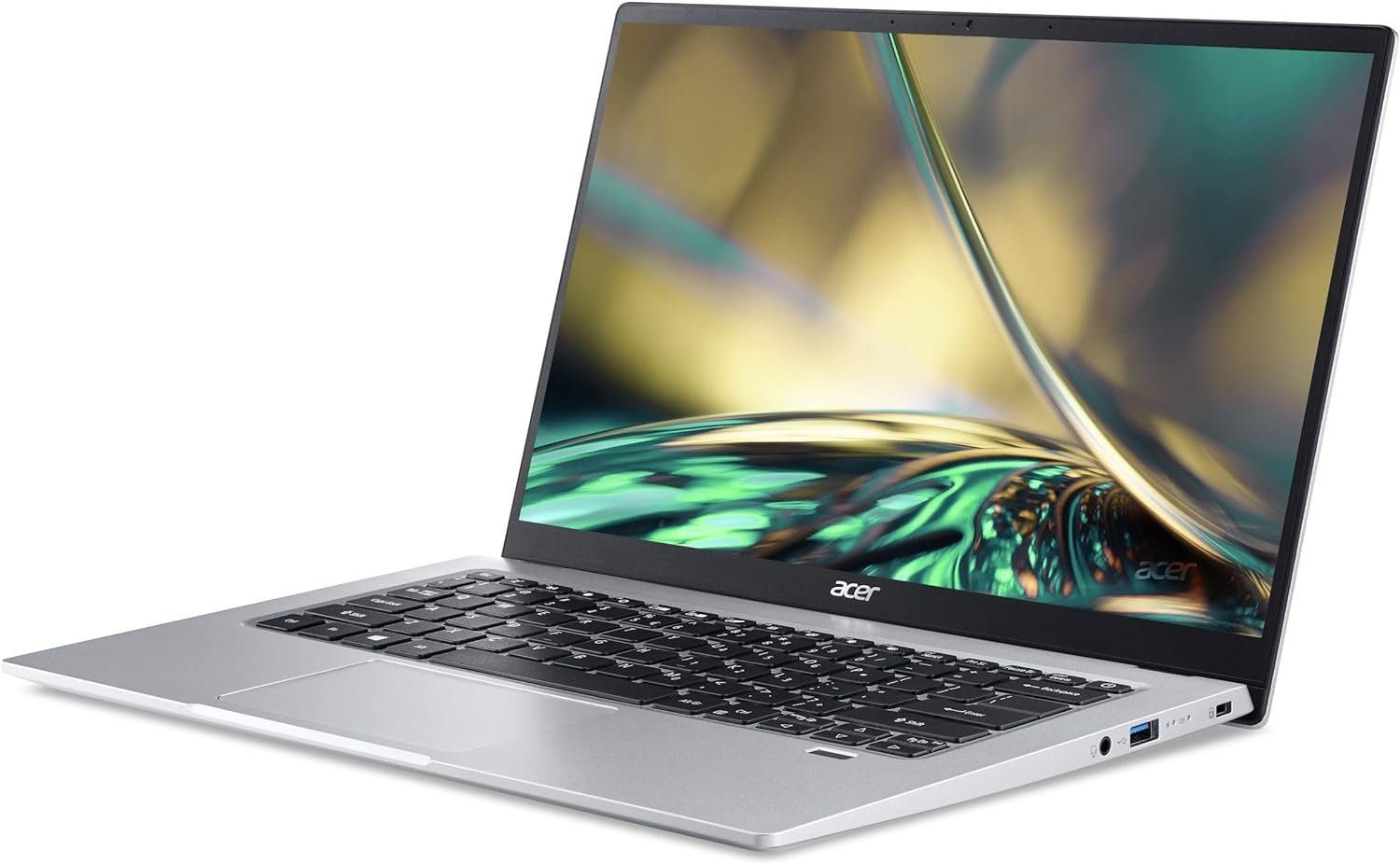 Acer SF114-34-C8G8 Gaming-Notebook (Intel Celeron N5100, 128 GB SSD, FHD 1,1 ghz Fingerabdruckleser,Tastatur mit Hintergrundbeleuchtung)