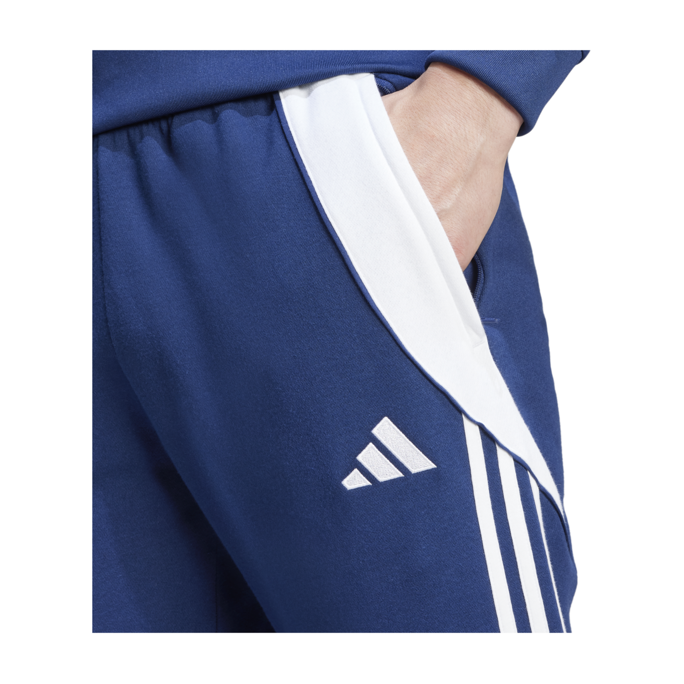 adidas Tiro 24 Trainingshose Dunkelblau Weiss
