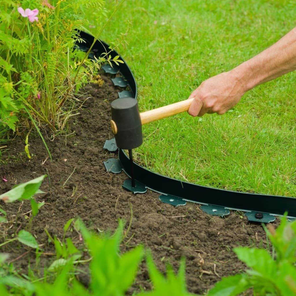 Nature Beetumrandung Rasenkante 5cmx10m Grün