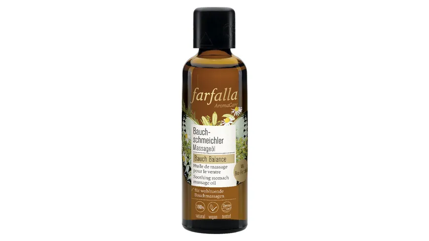 Farfalla Bauch Balance Bauchschmeichler Massageöl 75 ml