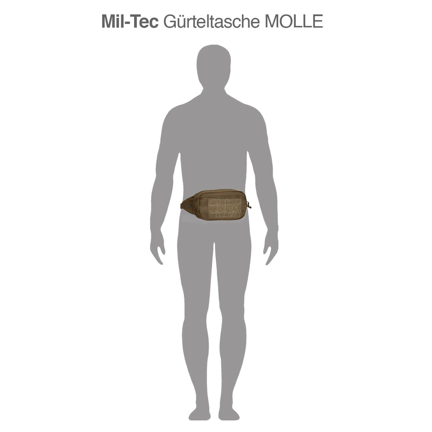Gürteltasche Molle