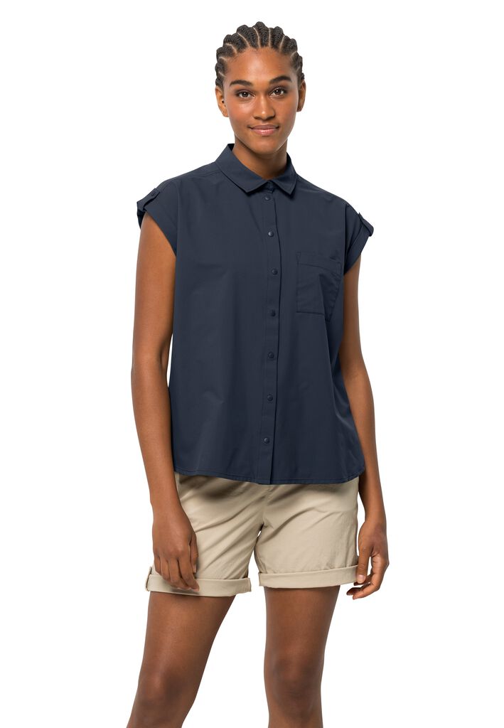 LIGHT WANDER SHIRT W Kurzwarm Wanderbluse Damen