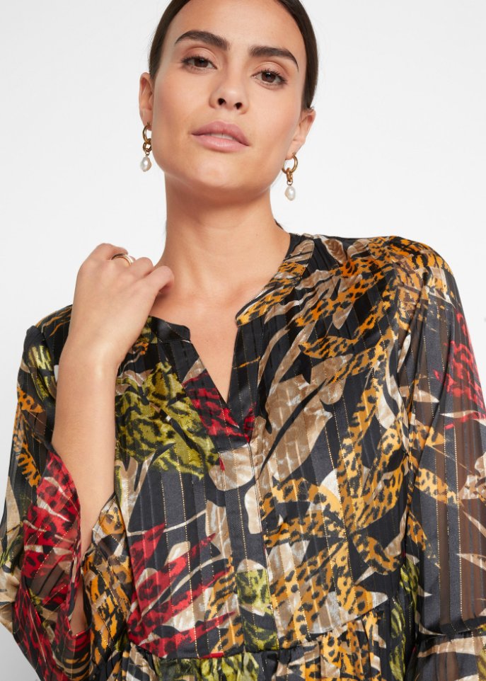 Kleid mit floralem Muster