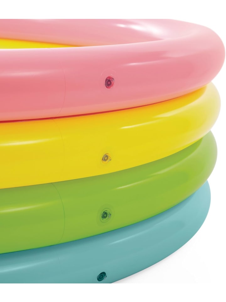 Intex Planschbecken Sunset Glow Baby Pool, 4-Ring (168x46cm) in bunt günstig kaufen onesize