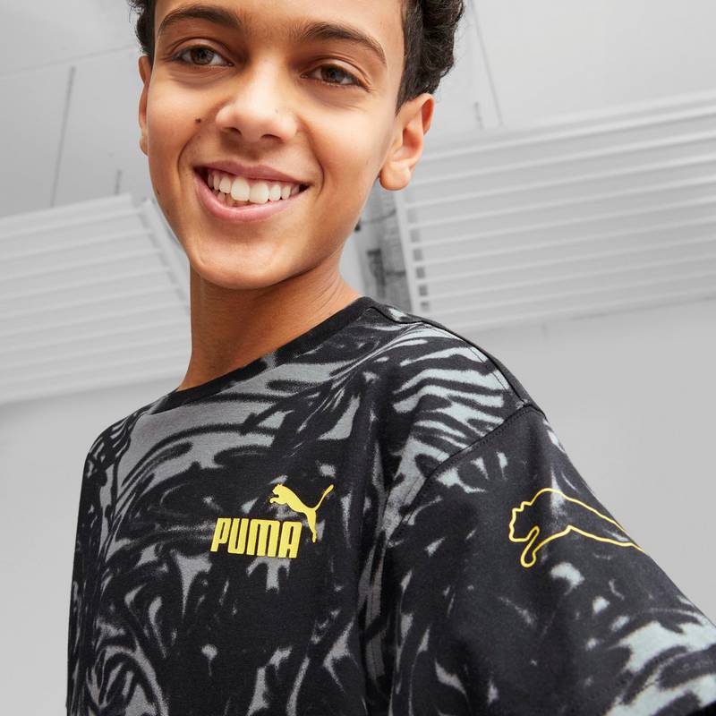 PUMA POWER SUMMER AOP T-Shirt Jungen
