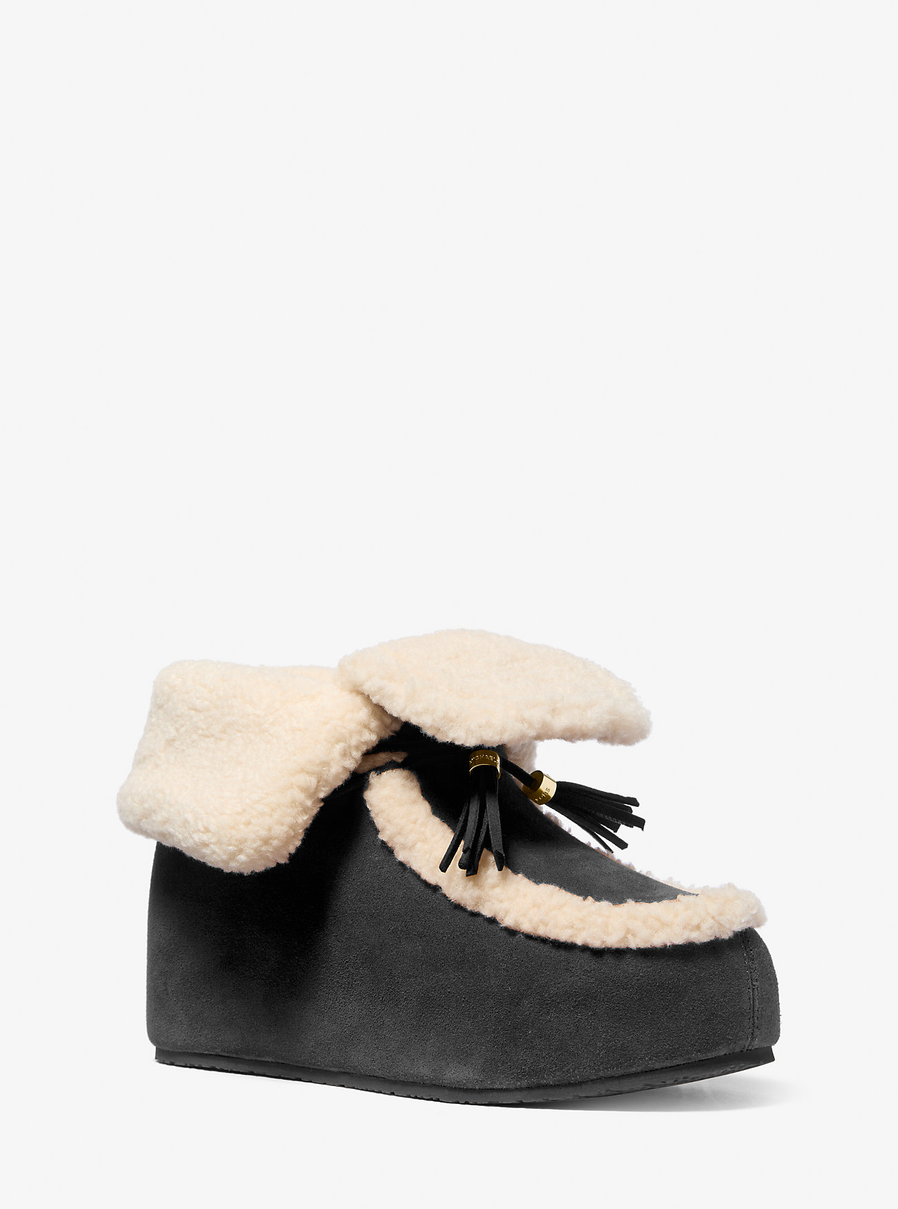Effie Suede Boot - BLACK
