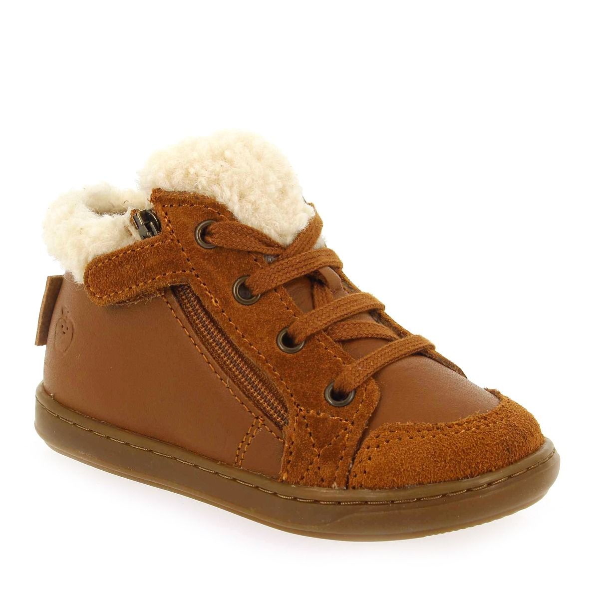 Shoopom  BOUBA ZIP WOOL H23 - Camel