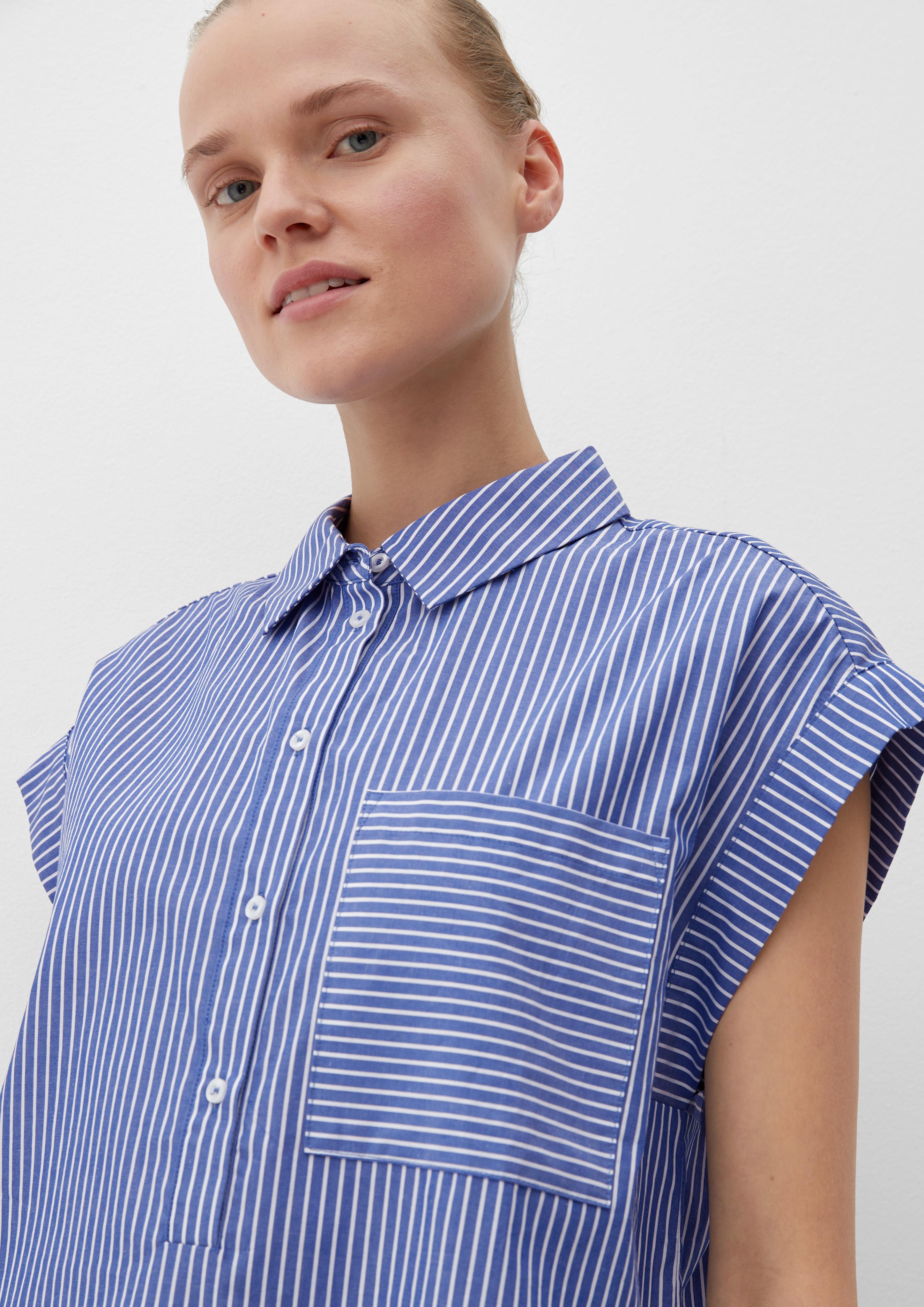 Baumwollbluse mit Streifen  2128387-50G5
