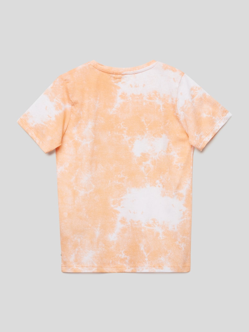 T-Shirt mit Motiv-Print in apricot