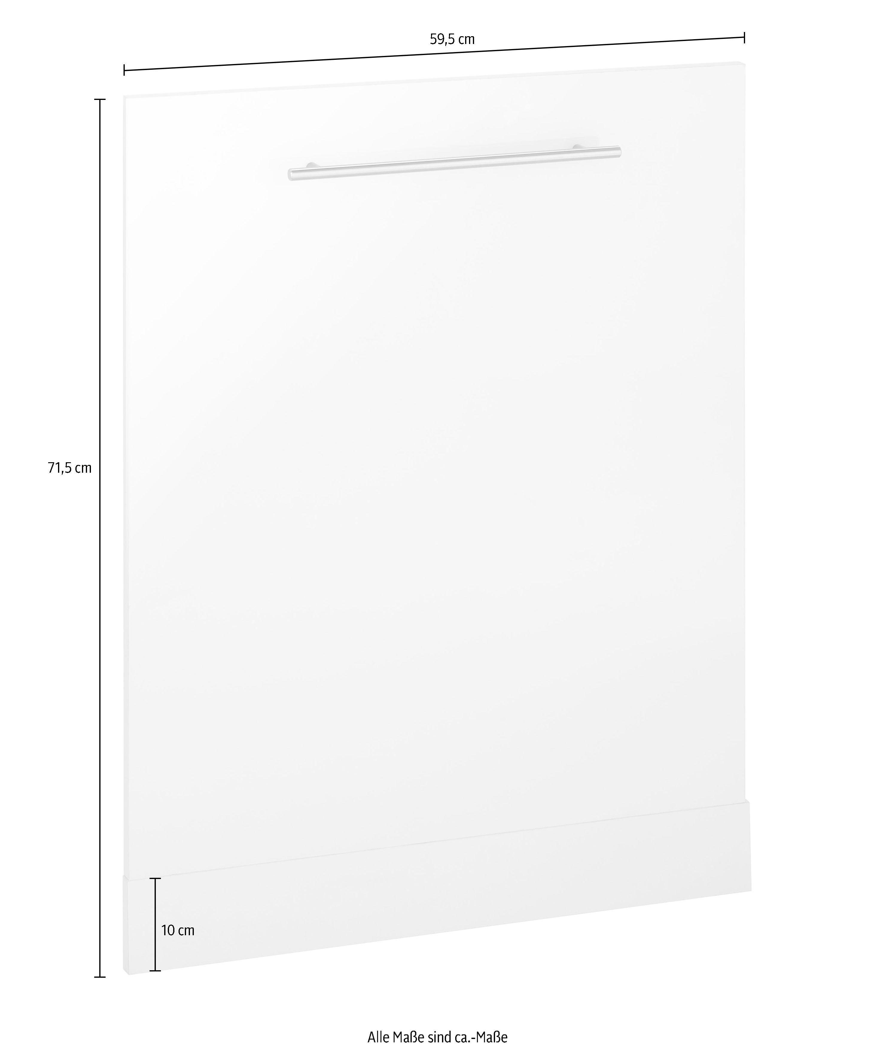 wiho Küchen Frontblende Flexi2, für vollintegrierbaren Geschirrspüler
