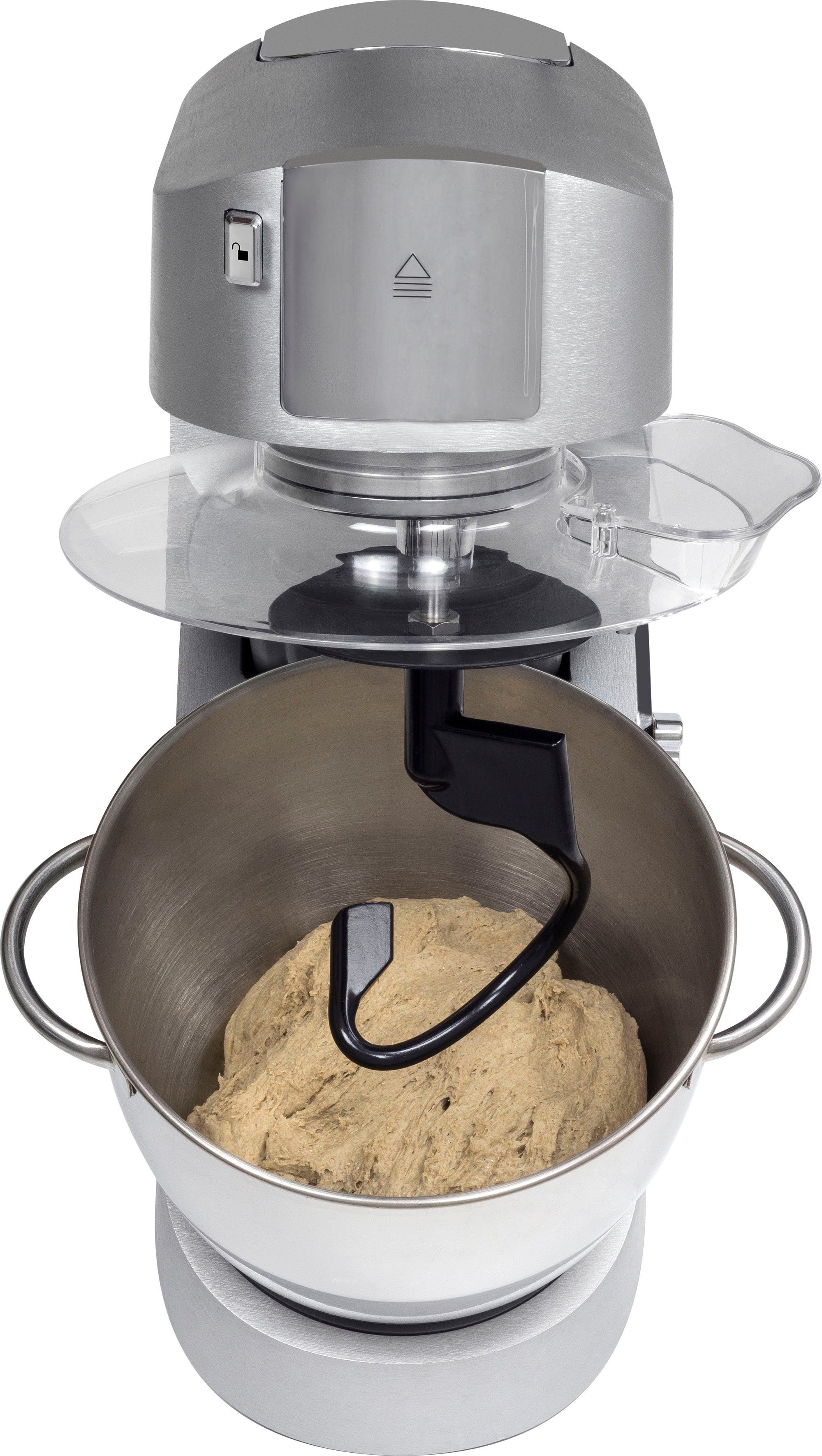 Caso Küchenmaschine CASO KM 1200 Chef, 1200 W, 6 l Schüssel, inkl. Fleischwolfvorsatz und 2. Edelstahlschüssel.