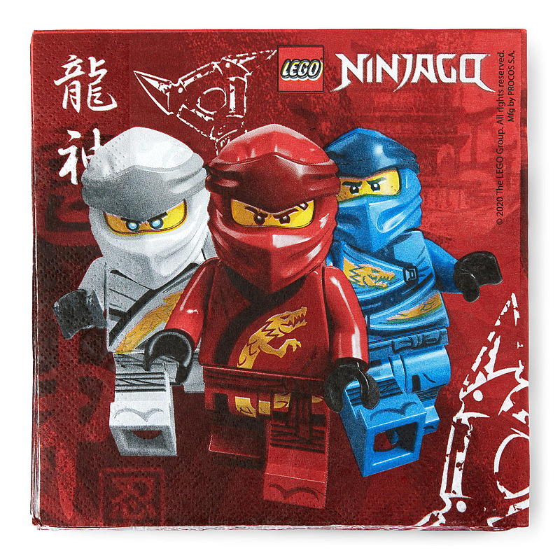 Serviett 20-pk Lego Ninjago