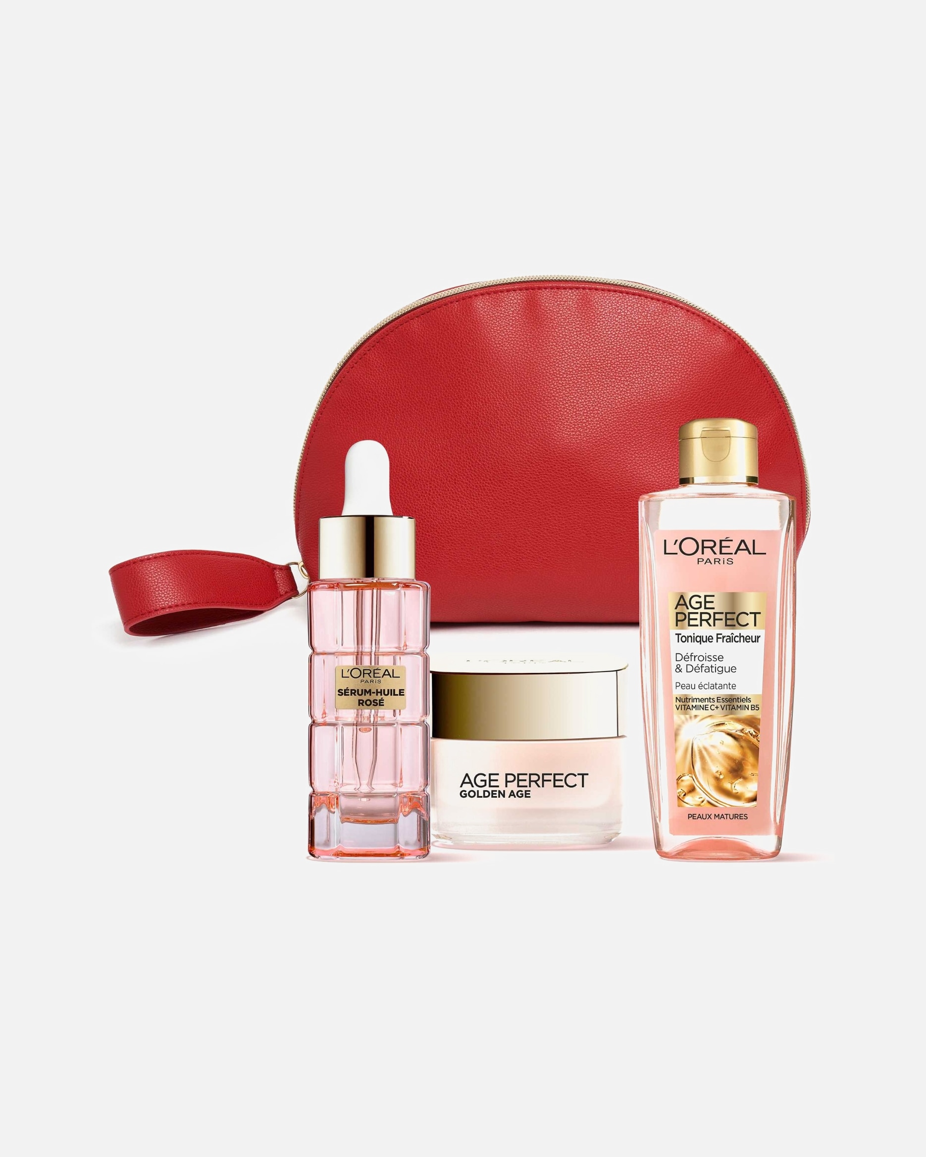 L'Oréal Paris Golden Age Radiance rutinkészlet érett bőrre – 3 termék