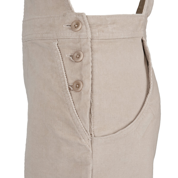 STAND UP CROPPED CORDUROY OVERALLS Damen - Freizeithose