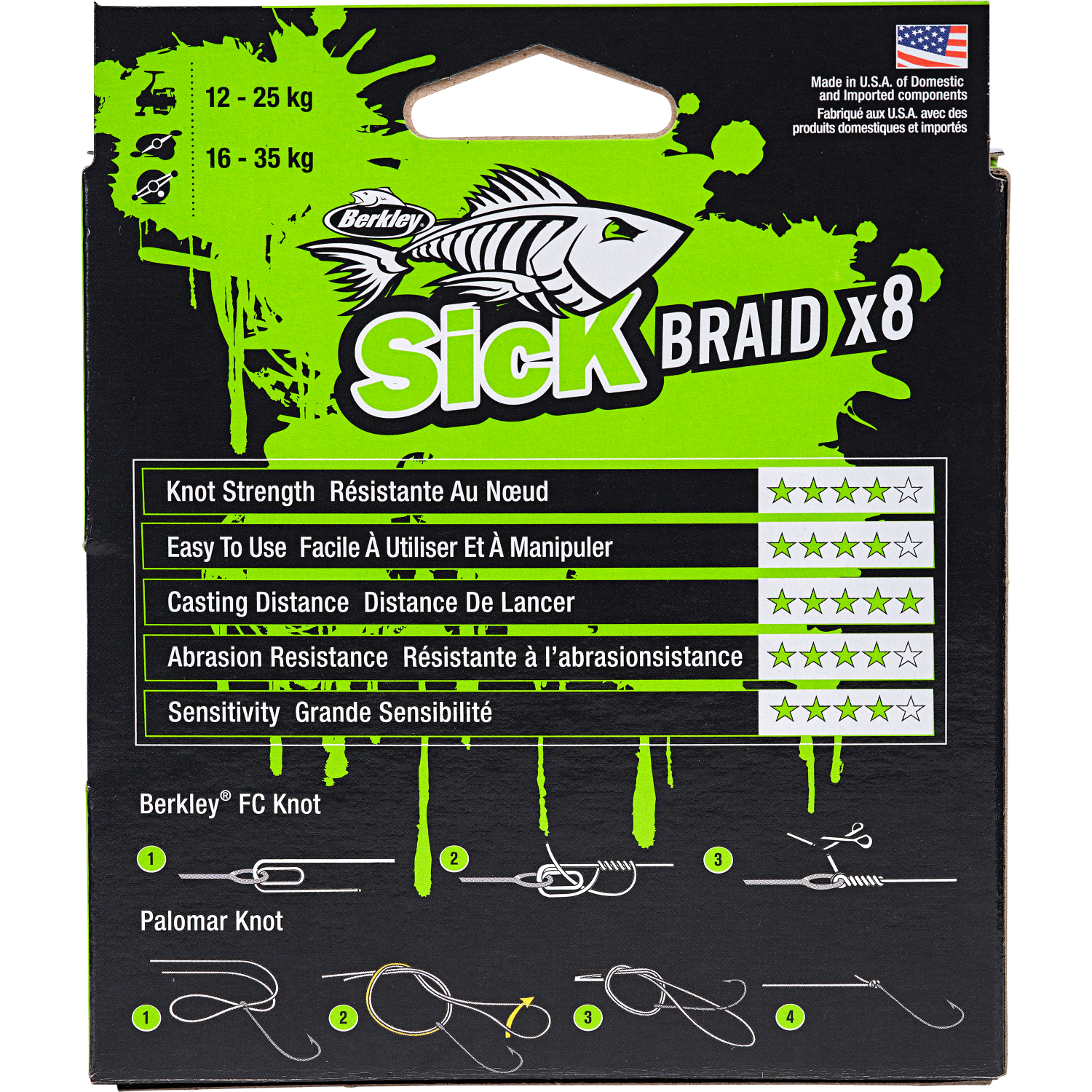 Berkley Angelschnur Sick Braid x8 (150 m)