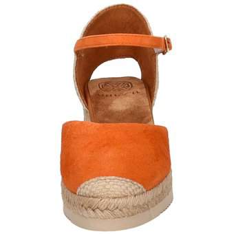 Unisa Keil-Sandale in orange