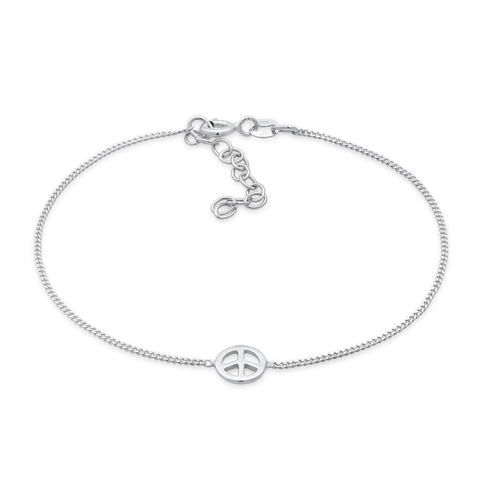 Elli Elli Bracelet Femmes Paix Boho filigrane en argent sterling 925 Bracelet