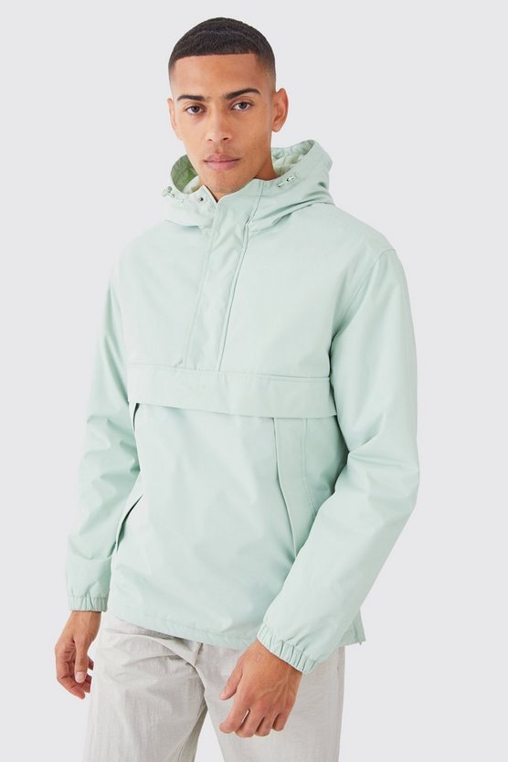 Man Parka mit Kapuze