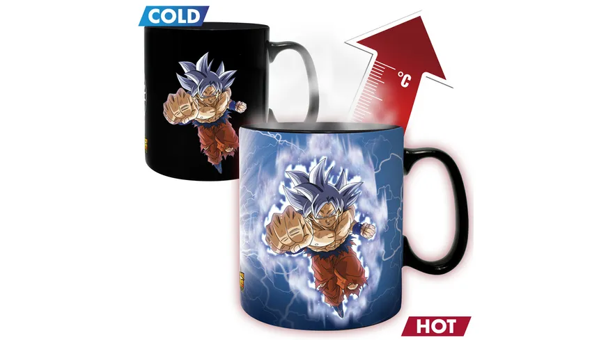 DRAGON BALL SUPER Tasse Thermoeffekttasse 460 ml Goku vs Jiren