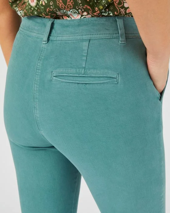 Pantalon bi-stretch effet ventre plat