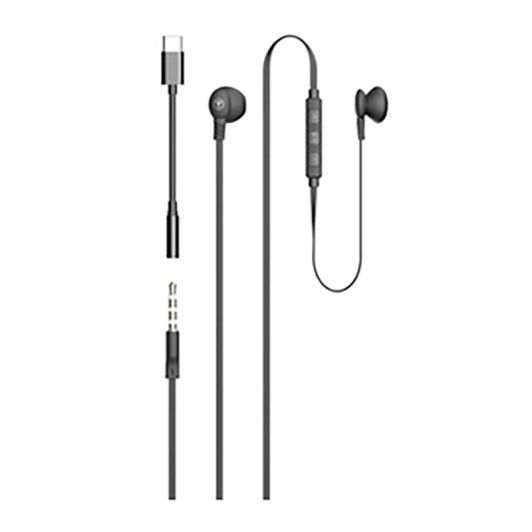 Căști intraauriculare RYGHT SALTO USB C, negre