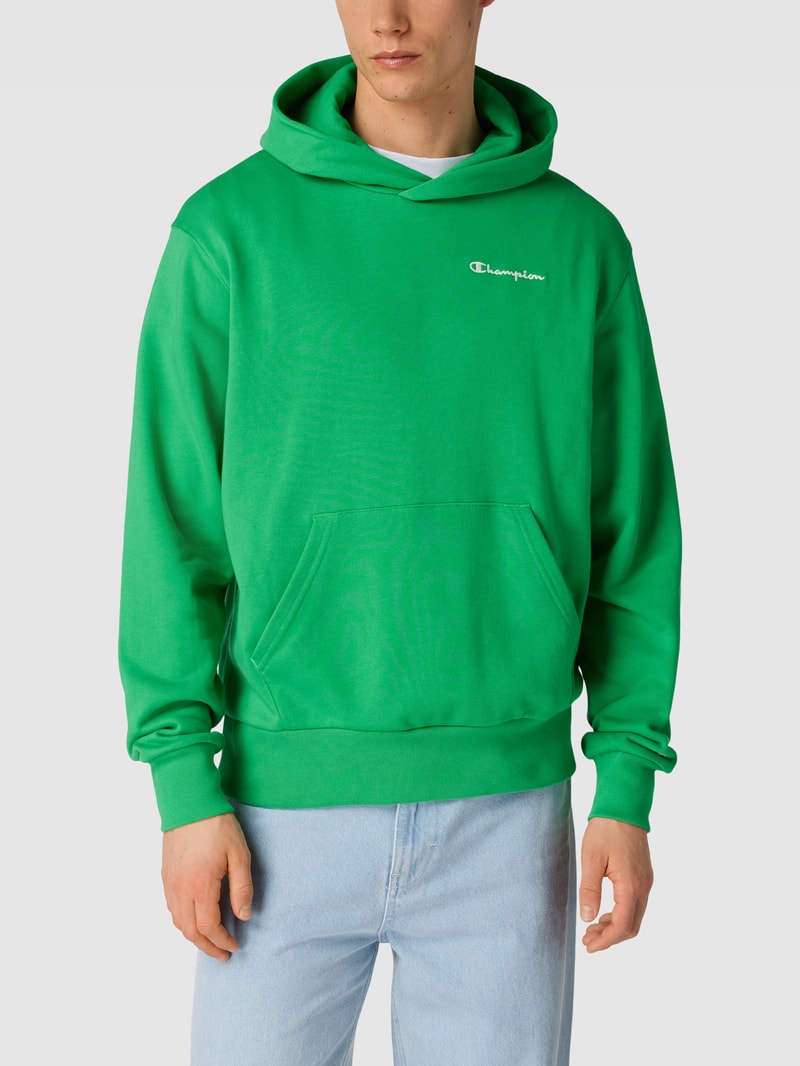 Hoodie mit Känguru-Tasche in grün