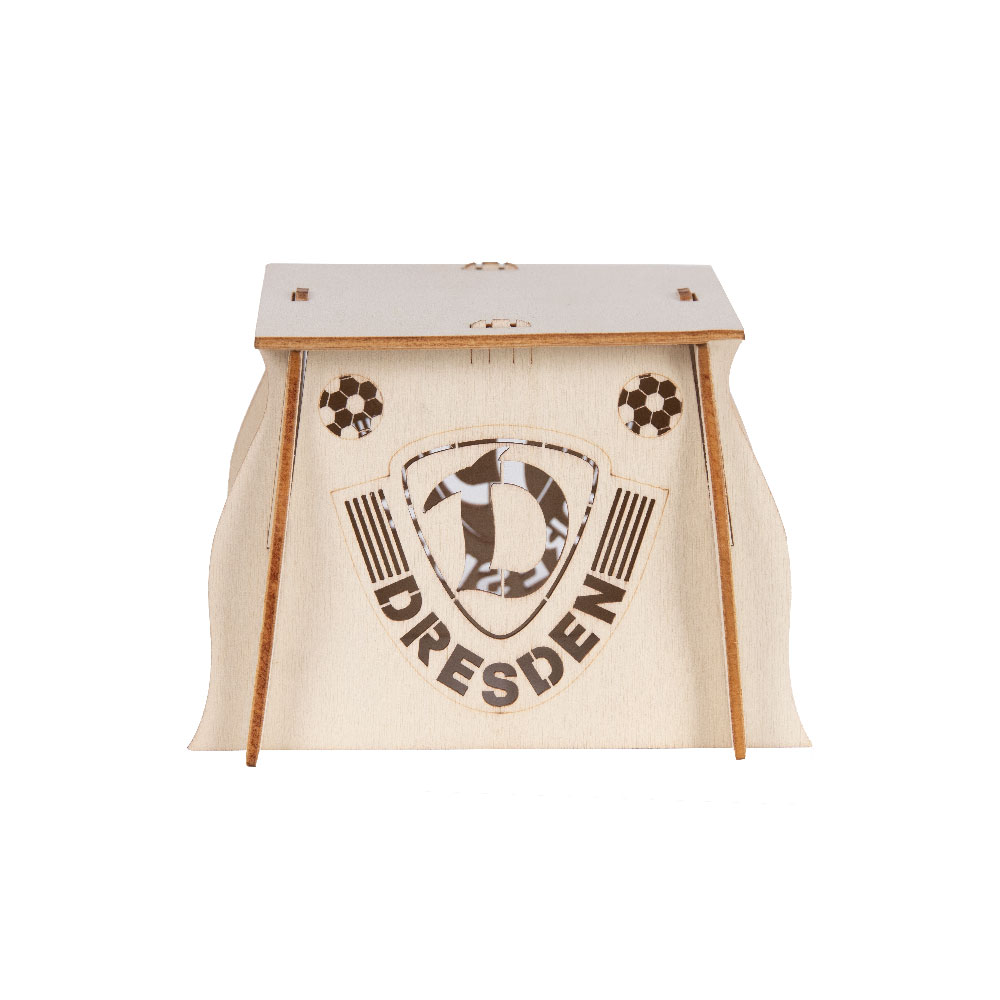 Holz-Unterstellbank LOGO