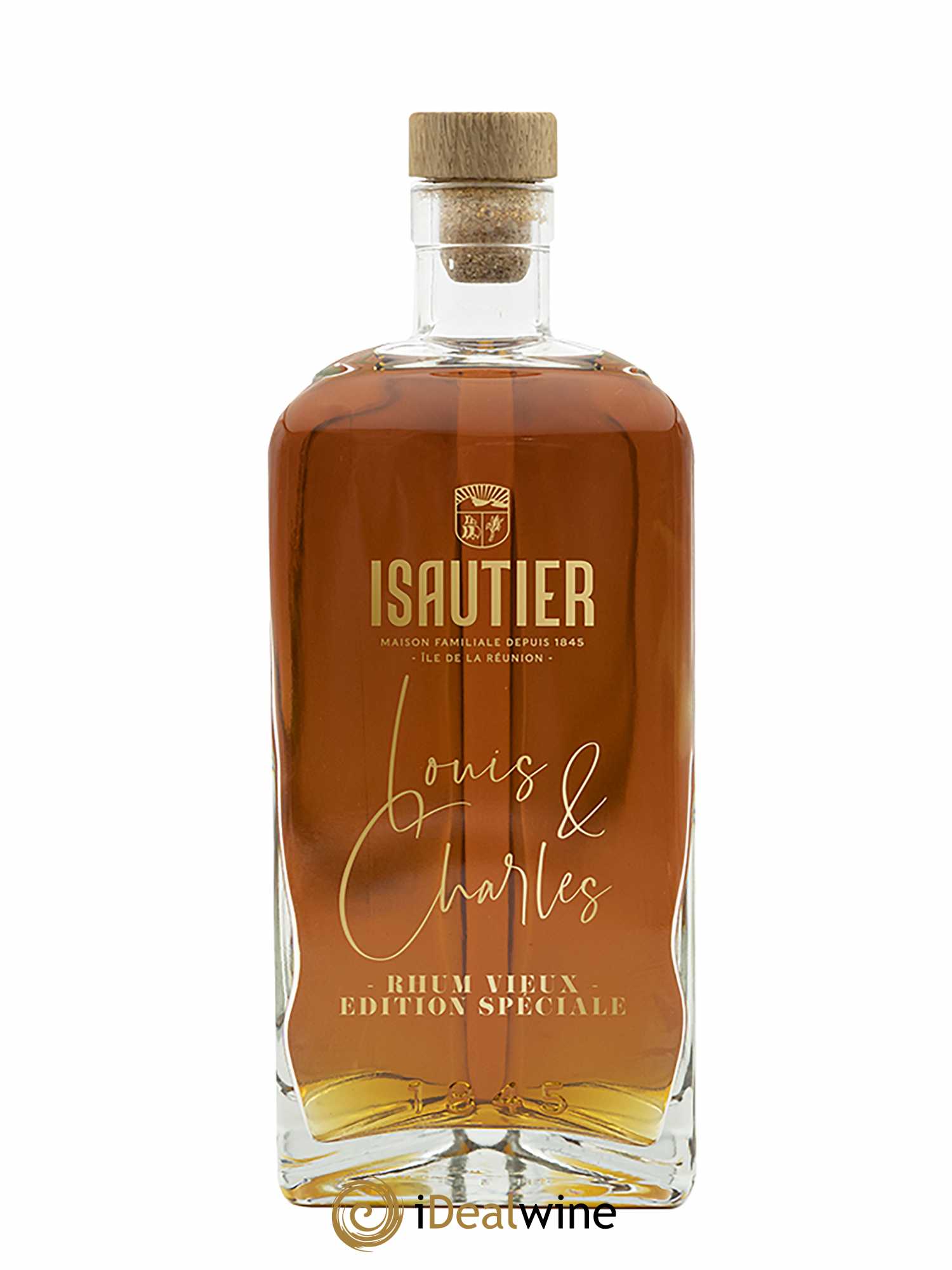 Isautier Louis & Charles Rhum Vieux (70cl)  - Lot de 1 Bouteille