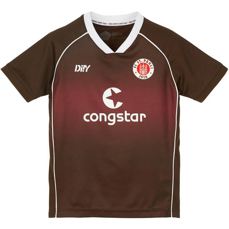 Di!Y FC St. Pauli 23-24 Heim Teamtrikot Kinder