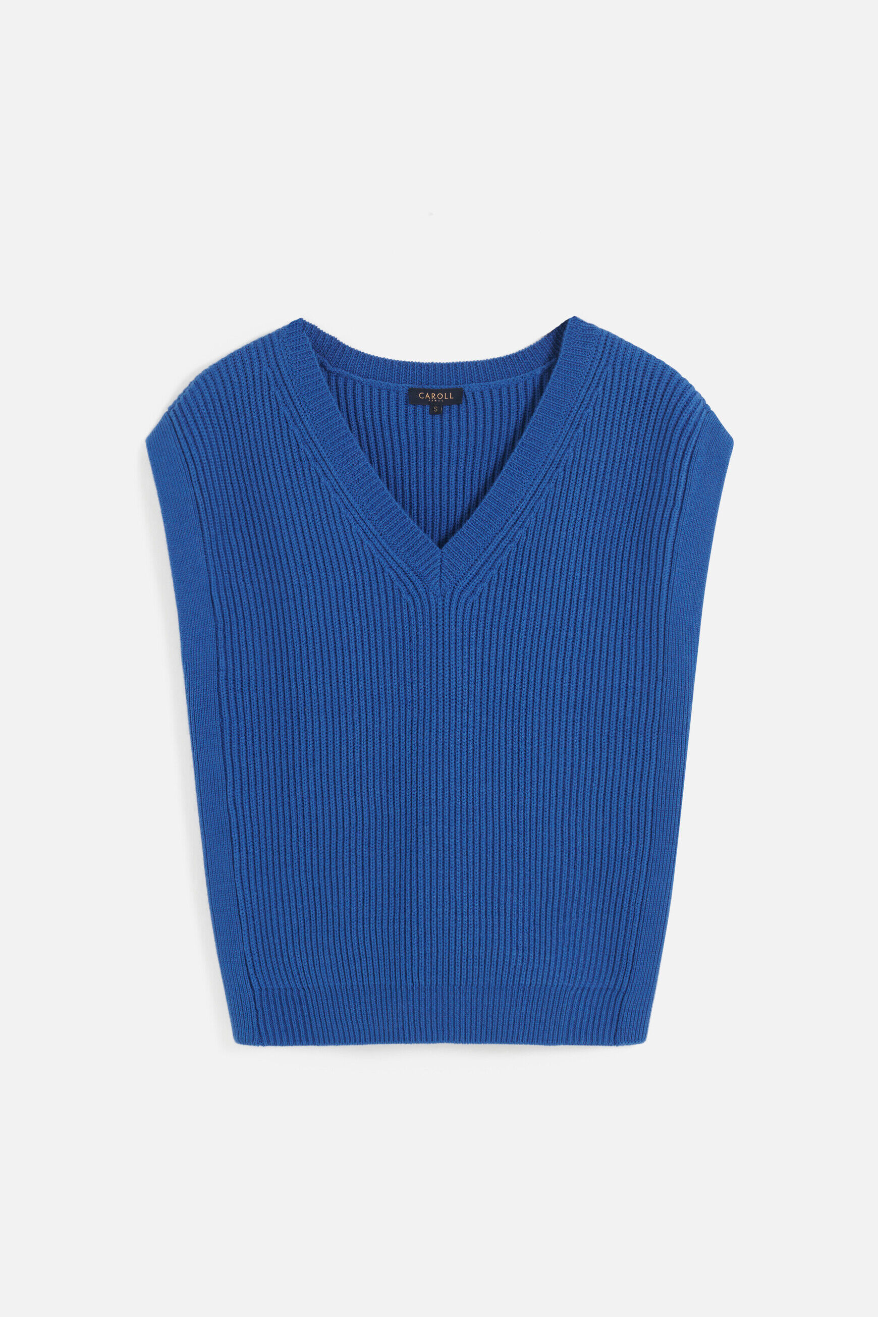Pull mcurt bleu electrique femme