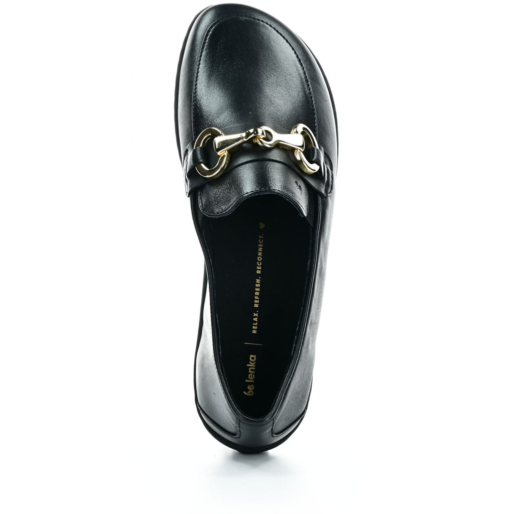 Be Lenka Viva Black Mokassins Barfußschuhe
