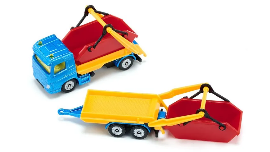 SIKU 1695 Super - LKW mit Absetzmulde und Anhänger
