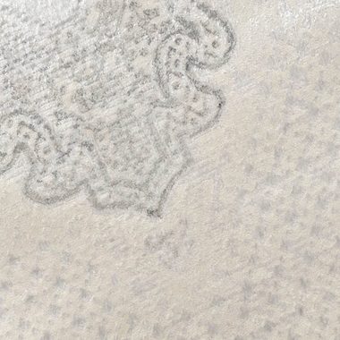Teppich Orient Designerteppich dezent-modern verzauberndes Ornament grau, Carpetia, rechteckig, Höhe: 5 mm