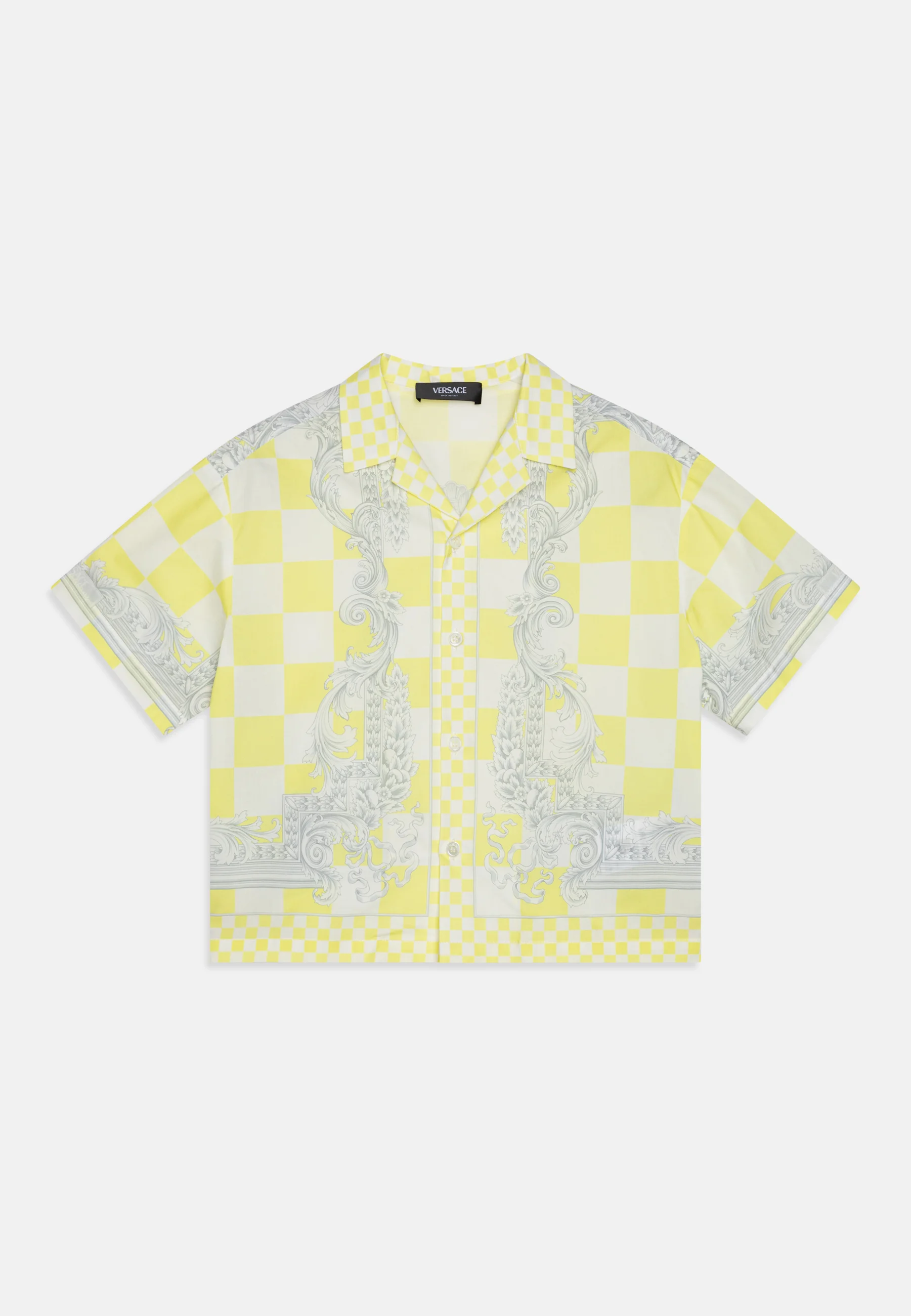Camisa informal cápsula Versace FASHION SHOW Barocco Damier - Camisa